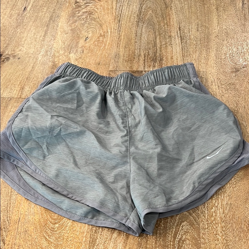 Nike Gray Athletic Shorts Lightweight Performance